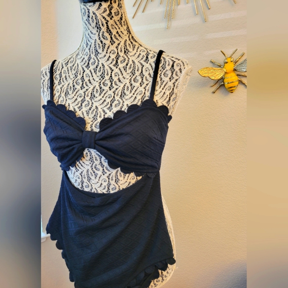 Cupshe Black One Piece Swimsuit